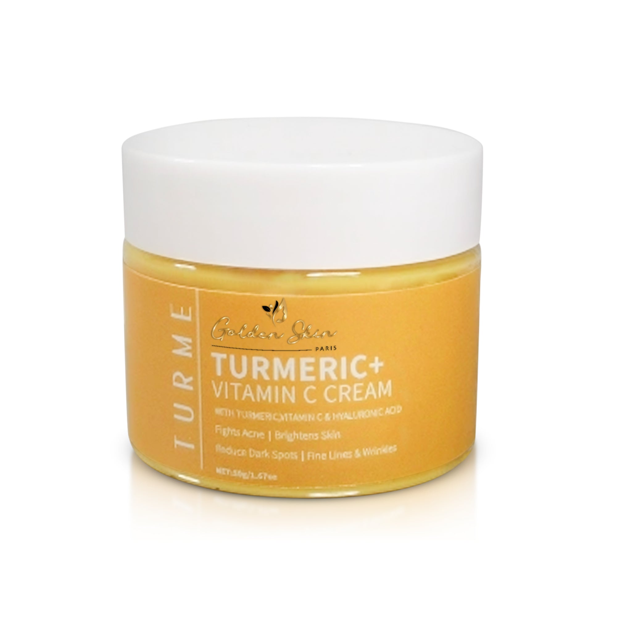 Crème de jour Lumière d'Or Tumeric+ Anti-taches- Éclat Sublime et Unification du Teint