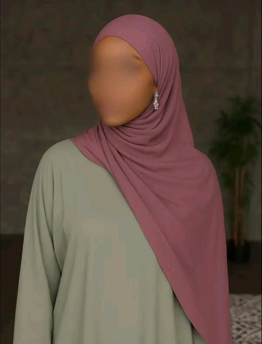 Hijab en Coton Modal Famalux