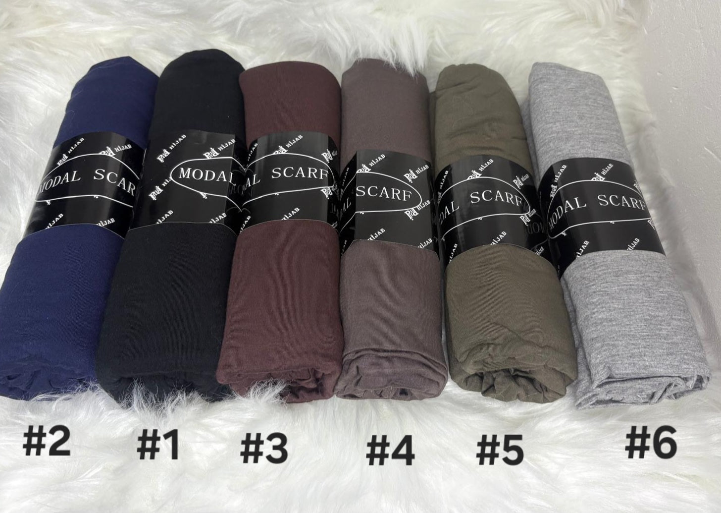 Hijab en Coton Modal Famalux