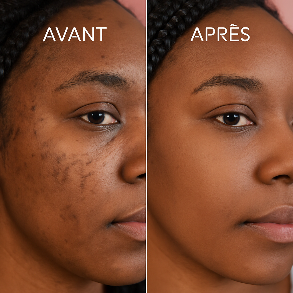 Teint terne hyperpigmentation sérum visage tâches brunes