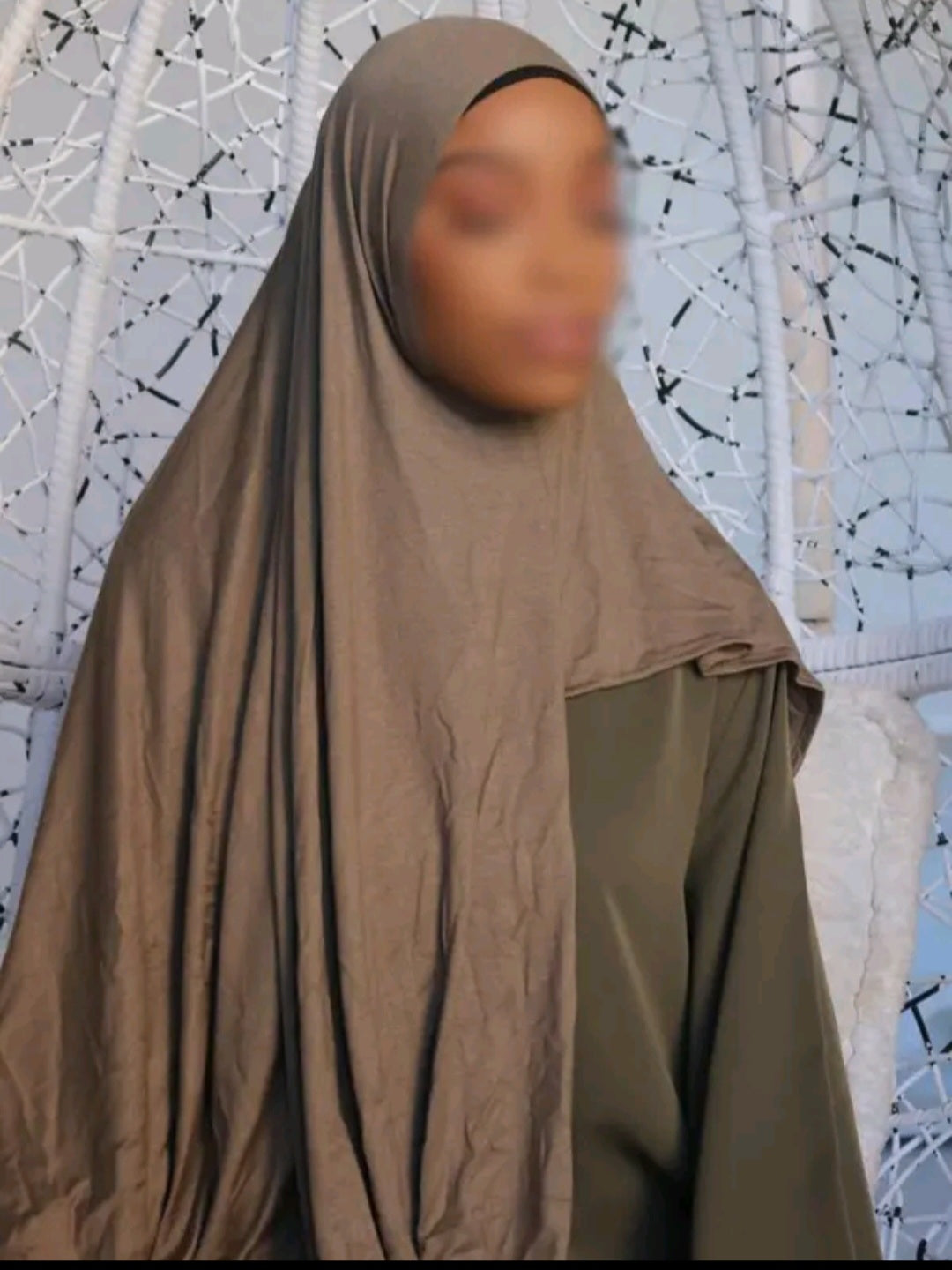 Hijab en Coton Modal Famalux