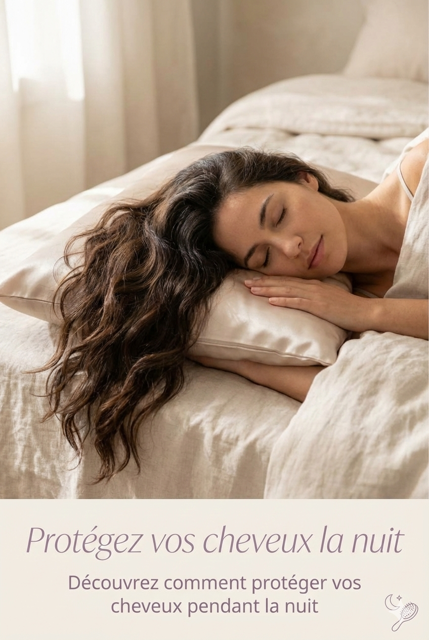 Est-il bon de se couvrir les cheveux en dormant ?
