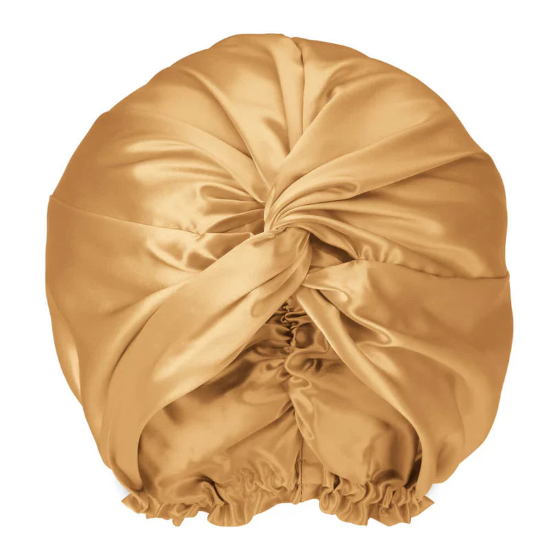 bonnet en soie en satin de nuit