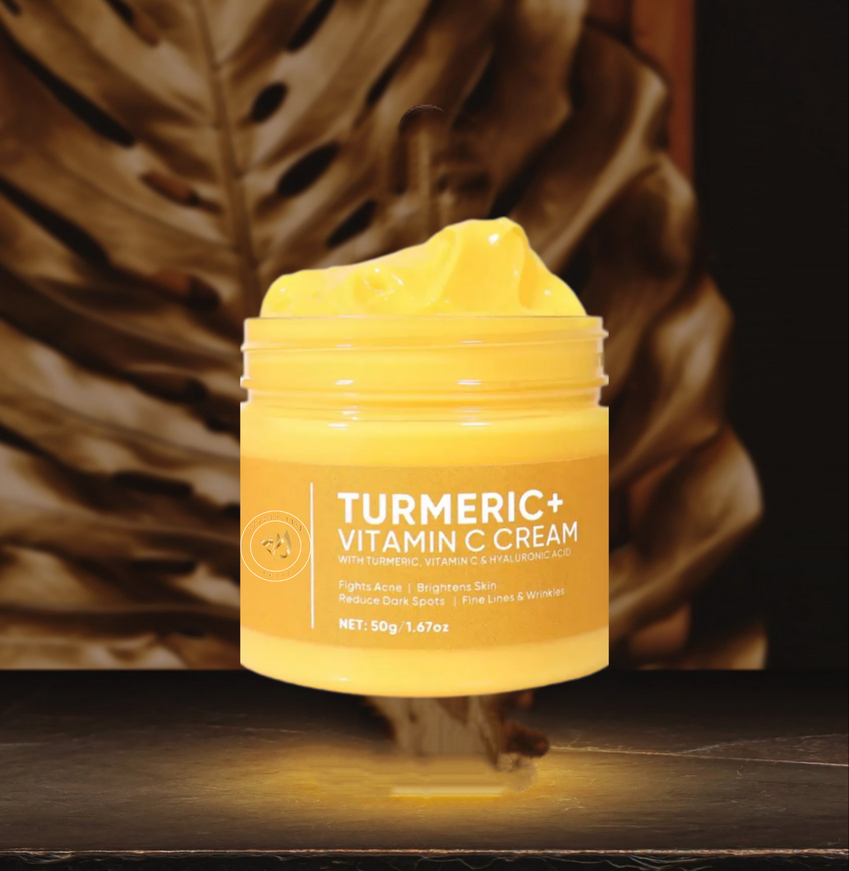 Crème lumière d'Or Tumeric+ Anti-taches- Éclat Sublime et Unification du Teint