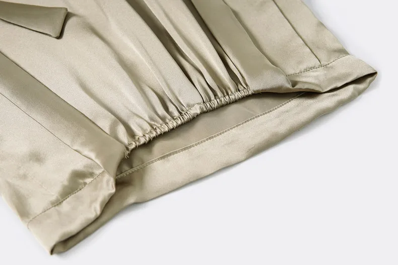 Bonnet de nuit en soie ajustable